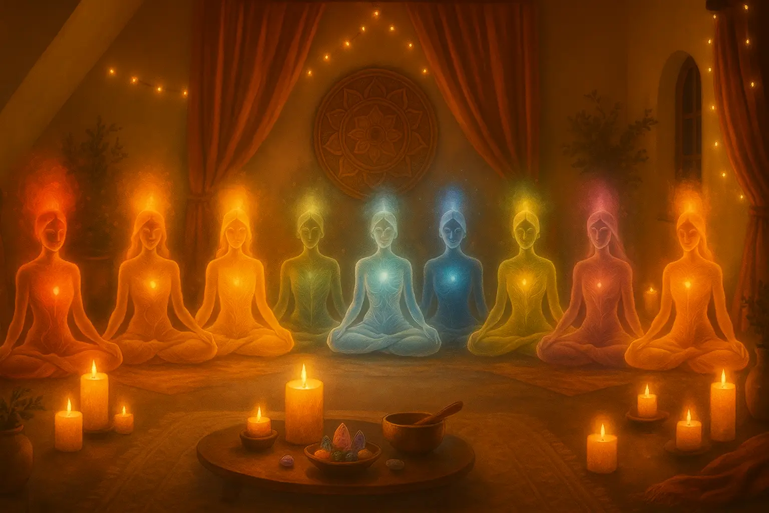7 chakra's